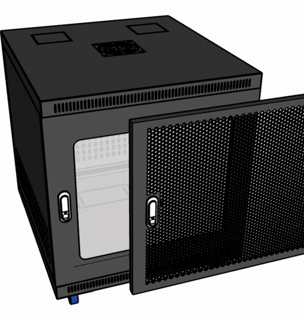 Tủ mạng 12U sâu D600