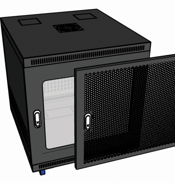 Tủ mạng 12U sâu D600