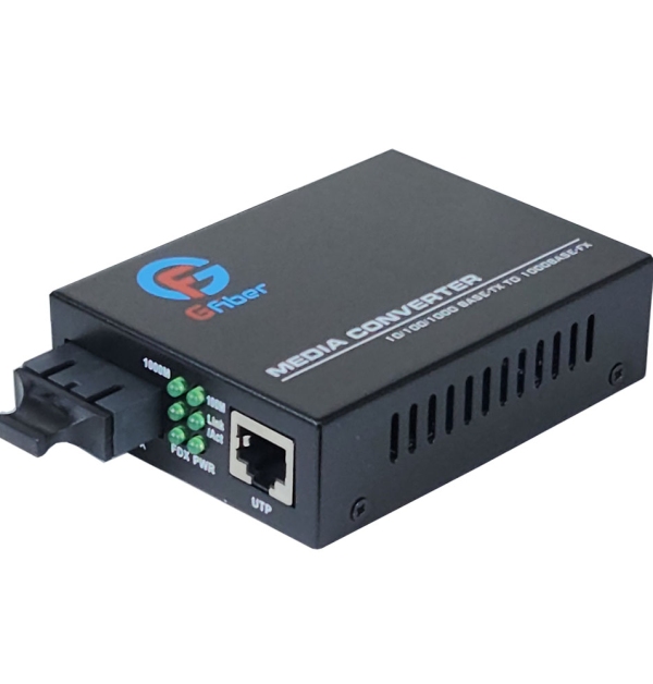 Media Converter 2 sợi GF-1G-2F-20 ( 10/100/1000Mbs)